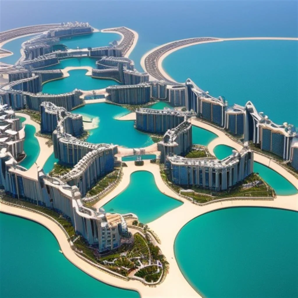 Palm Jumeirah - największa sztuczna wyspa na świecie